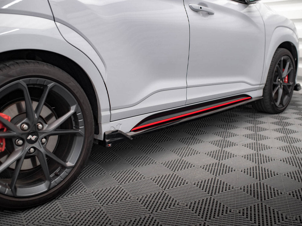 Side Skirts Diffusers V.2 Hyundai Kona N Mk1 - Wayside Performance 