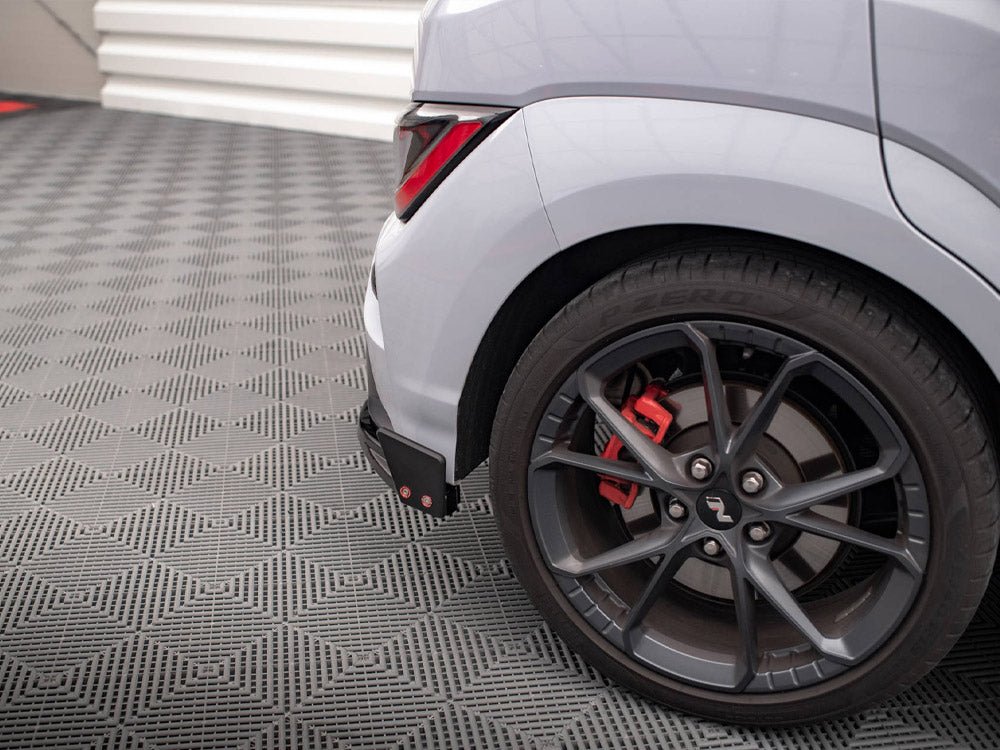 Rear Side Splitters V.1 + Flaps Hyundai Kona N Mk1 - Wayside Performance 