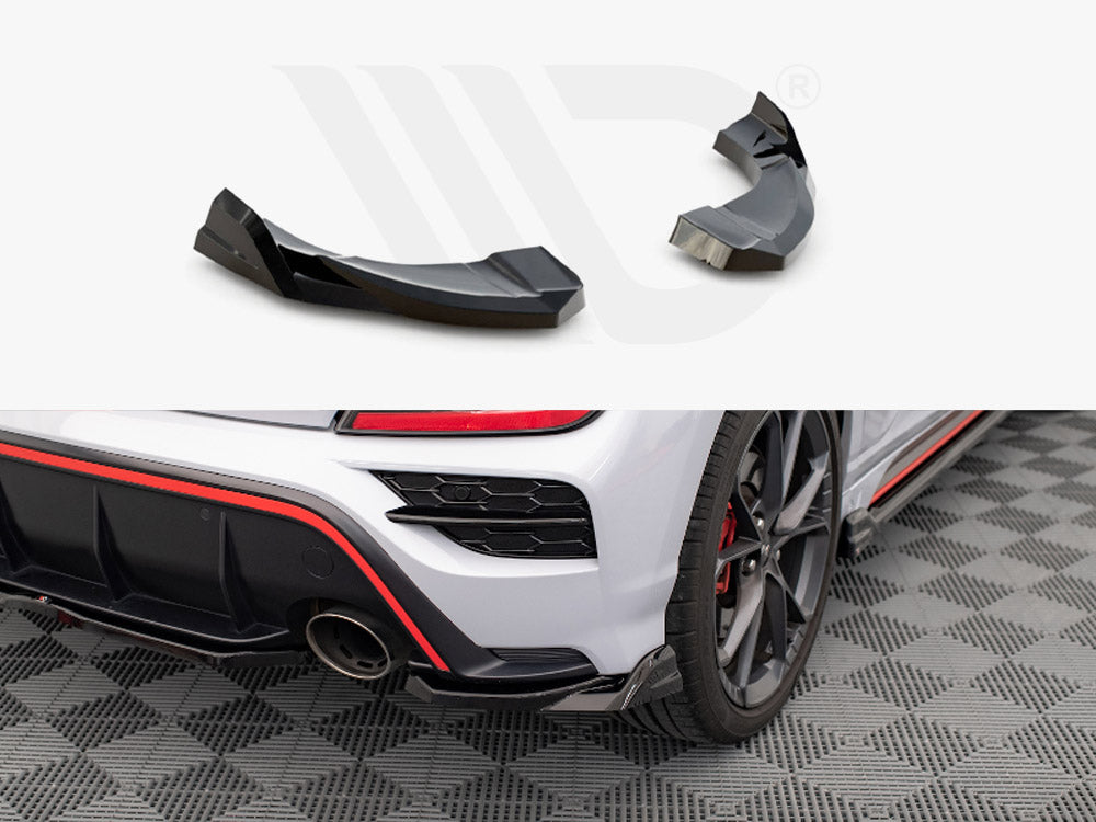Rear Side Splitters V.2 Hyundai Kona Mk1 - Wayside Performance 