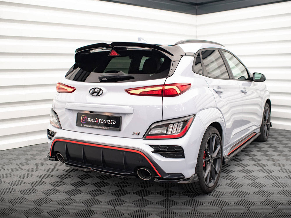 Rear Side Splitters V.2 Hyundai Kona Mk1 - Wayside Performance 