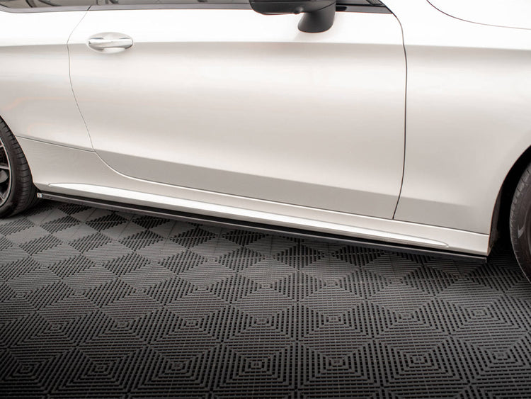 Side Skirts Diffusers Mercedes C Coupe AMG-Line C205 Facelift - Wayside Performance 