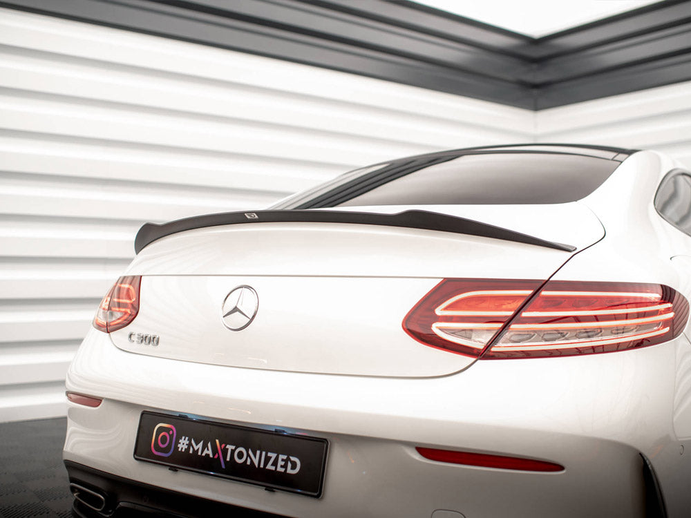 Spoiler CAP Mercedes C W205 Coupe AMG-Line - Wayside Performance 