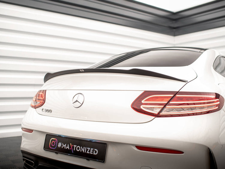 Spoiler CAP Mercedes C W205 Coupe AMG-Line - Wayside Performance 