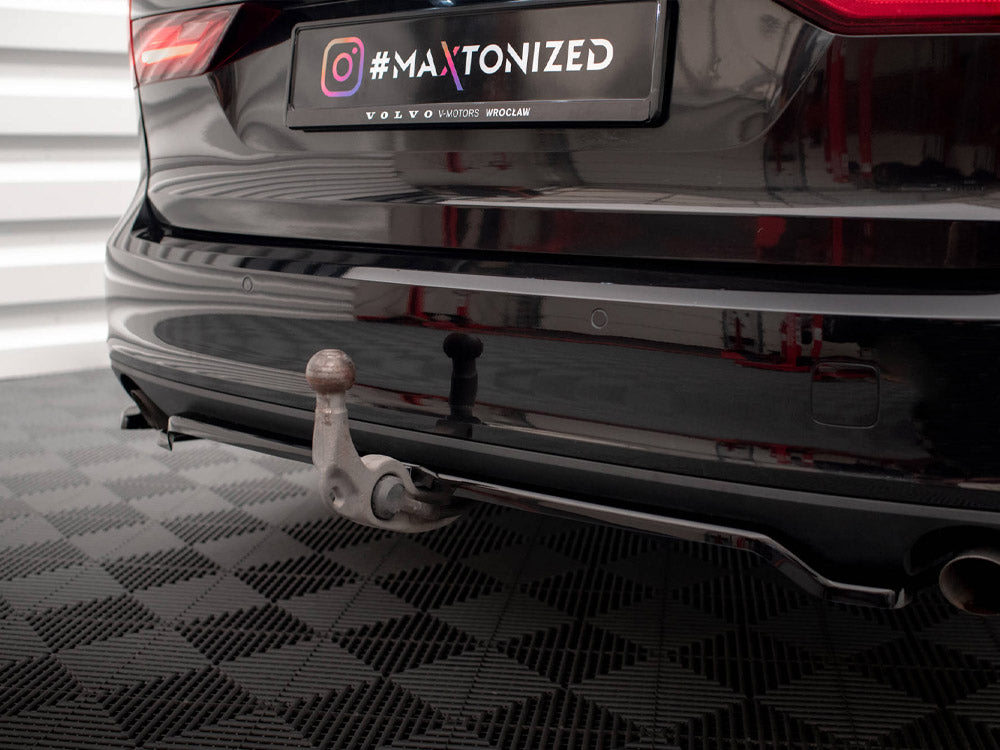 Central Rear Splitter V.2 (Vertical Bars) Volvo V90 Mk2 - Wayside Performance 