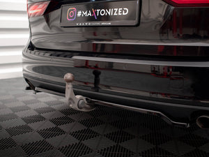 Central Rear Splitter V.2 (Vertical Bars) Volvo V90 Mk2 - Wayside Performance 