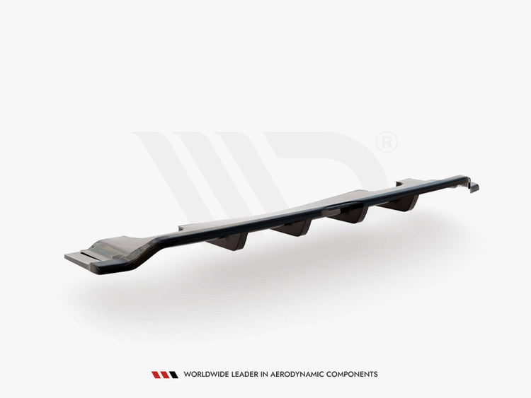 Central Rear Splitter V.2 (Vertical Bars) Volvo V90 Mk2 - Wayside Performance 