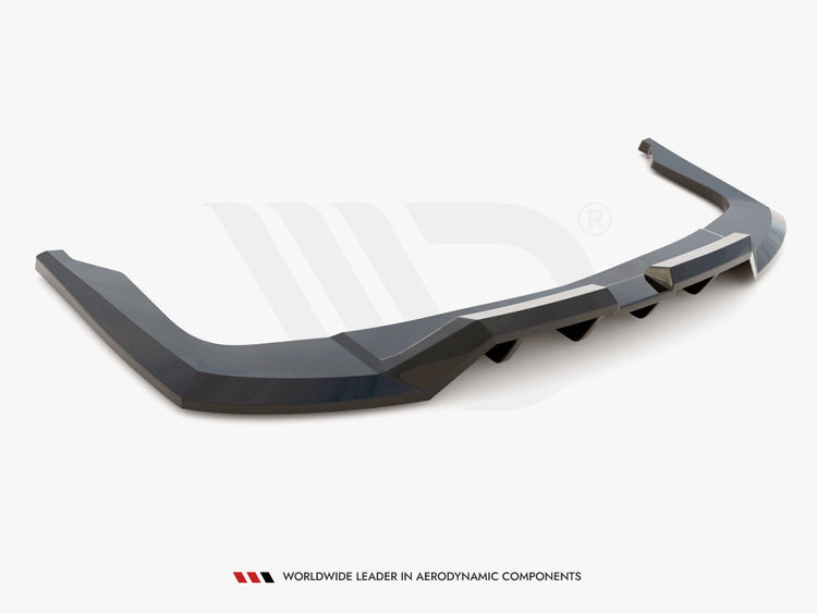 Central Rear Splitter (Vertical Bars) Hyundai Elantra Mk7 - Wayside Performance 