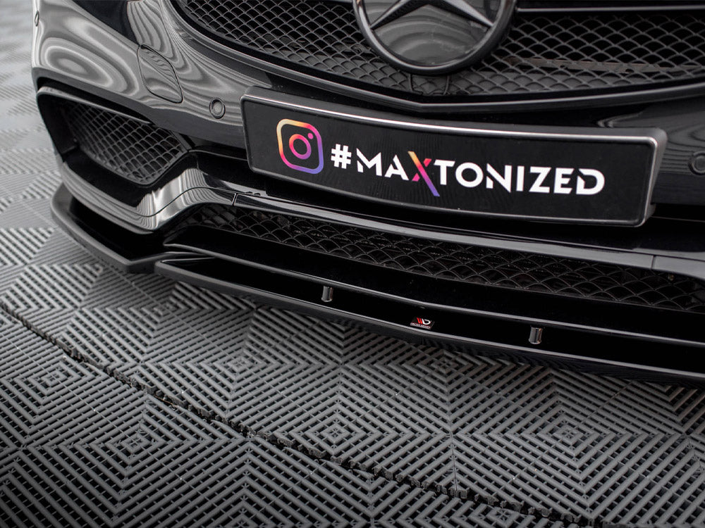 Front Splitter Mercedes E63 AMG Sedan W212 Facelift - Wayside Performance 