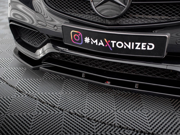 Front Splitter Mercedes E63 AMG Sedan W212 Facelift - Wayside Performance 