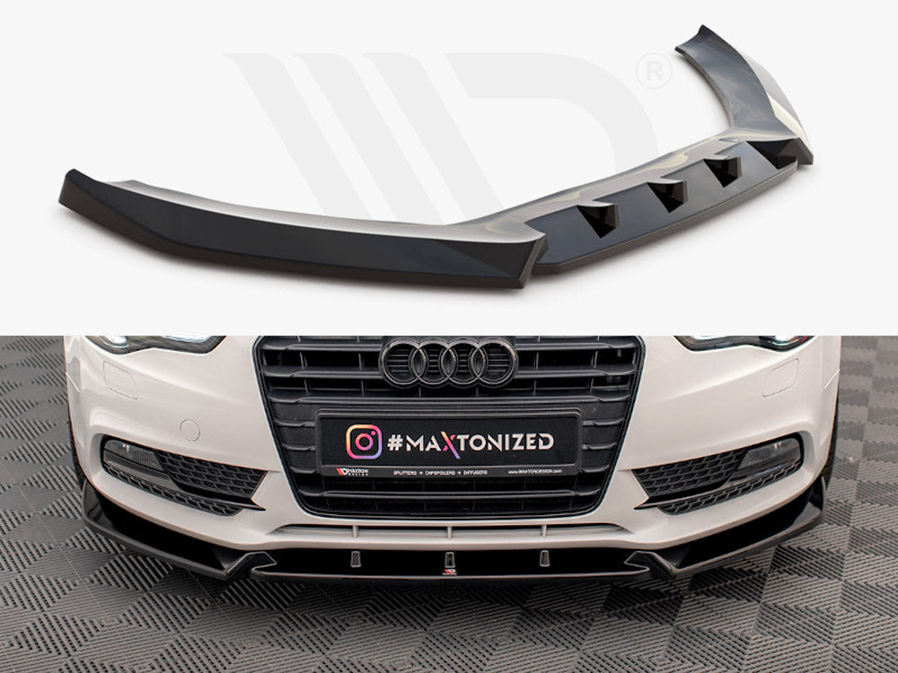 Front Splitter V.1 Audi A5 Coupe / Sportback 8T Facelift - Wayside Performance 