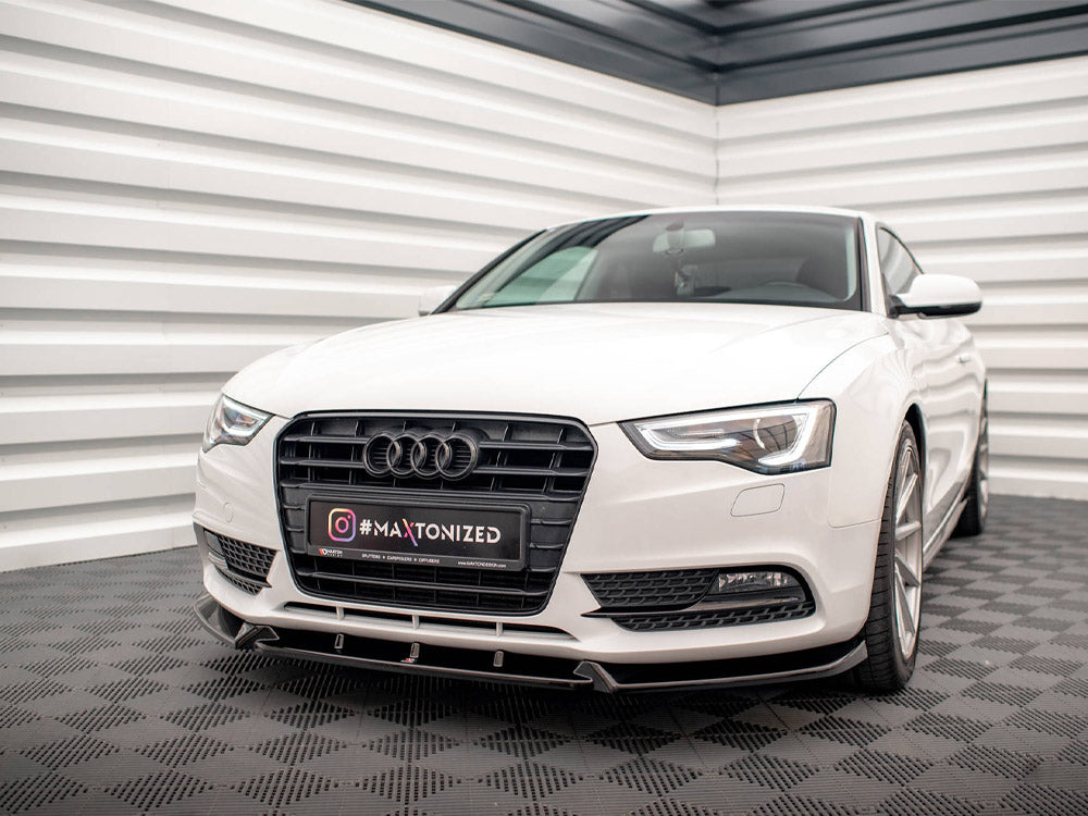 Front Splitter V.1 Audi A5 Coupe / Sportback 8T Facelift - Wayside Performance 