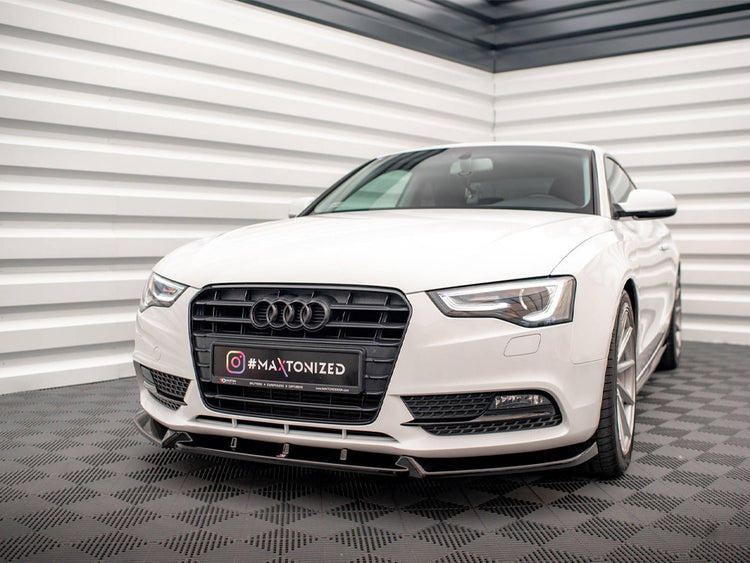Front Splitter V.1 Audi A5 Coupe / Sportback 8T Facelift - Wayside Performance 