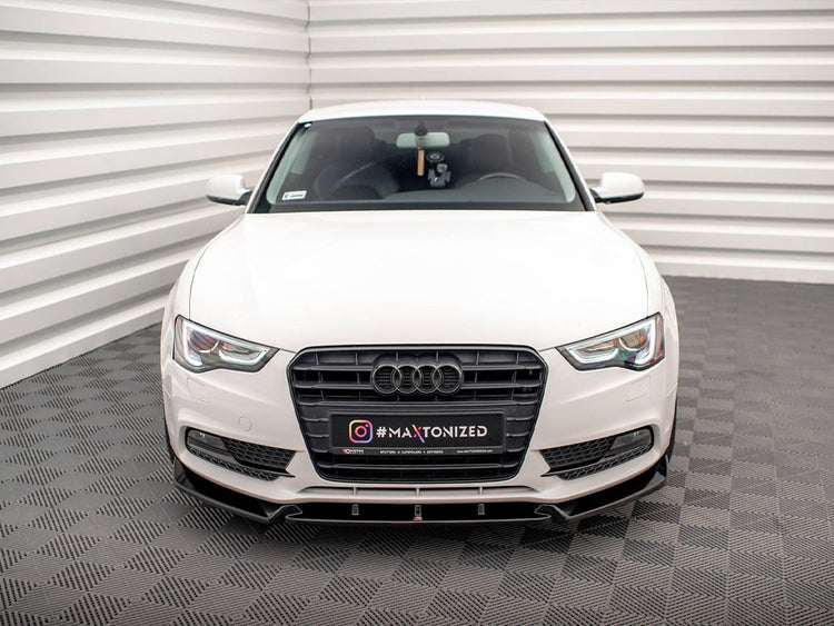 Front Splitter V.1 Audi A5 Coupe / Sportback 8T Facelift - Wayside Performance 