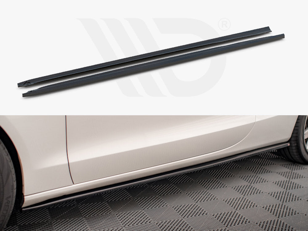 Side Skirts Diffusers V.2 Audi A5 / A5 S-Line / S5 Coupe 8T - Wayside Performance 