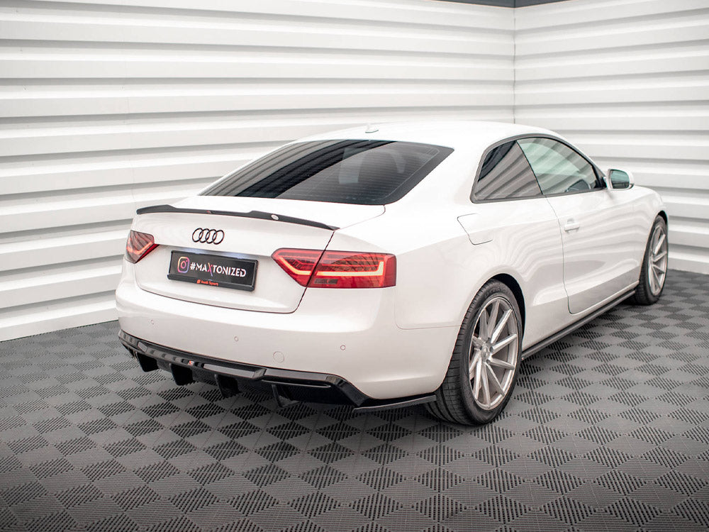 Rear Side Splitters Audi A5 Coupe 8T Facelift - Wayside Performance 