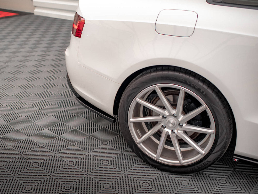 Rear Side Splitters Audi A5 Coupe 8T Facelift - Wayside Performance 