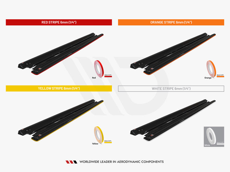 Side Skirts Diffusers Audi Audi S5 / A5 / A5 S-Line 8T / 8T FL Sportback - Wayside Performance 