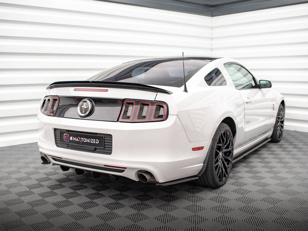 Rear Side Splitters Ford Mustang Mk5 Facelift - Wayside Performance 