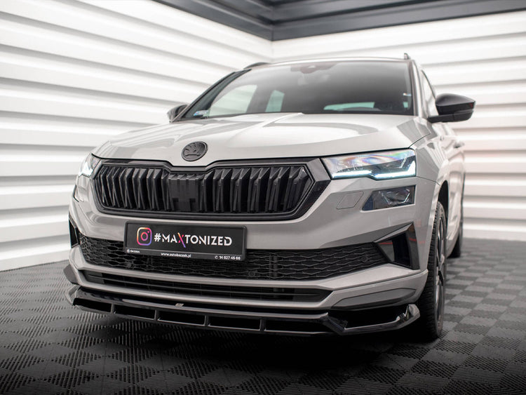 Front Splitter Skoda Karoq Sportline Mk1 Facelift - Wayside Performance 