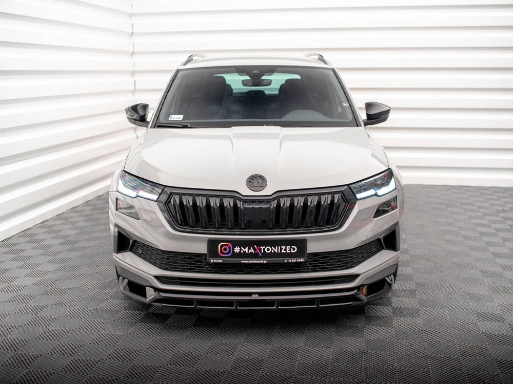 Front Splitter Skoda Karoq Sportline Mk1 Facelift - Wayside Performance 