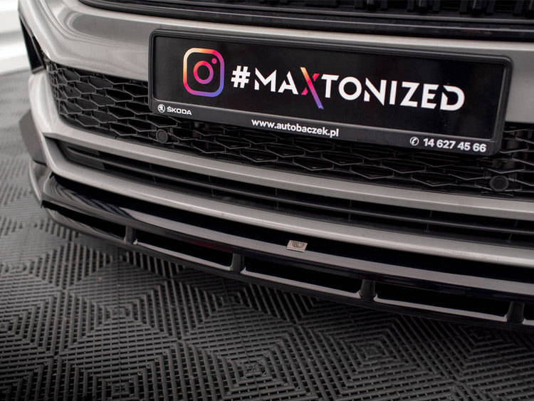 Front Splitter Skoda Karoq Sportline Mk1 Facelift - Wayside Performance 