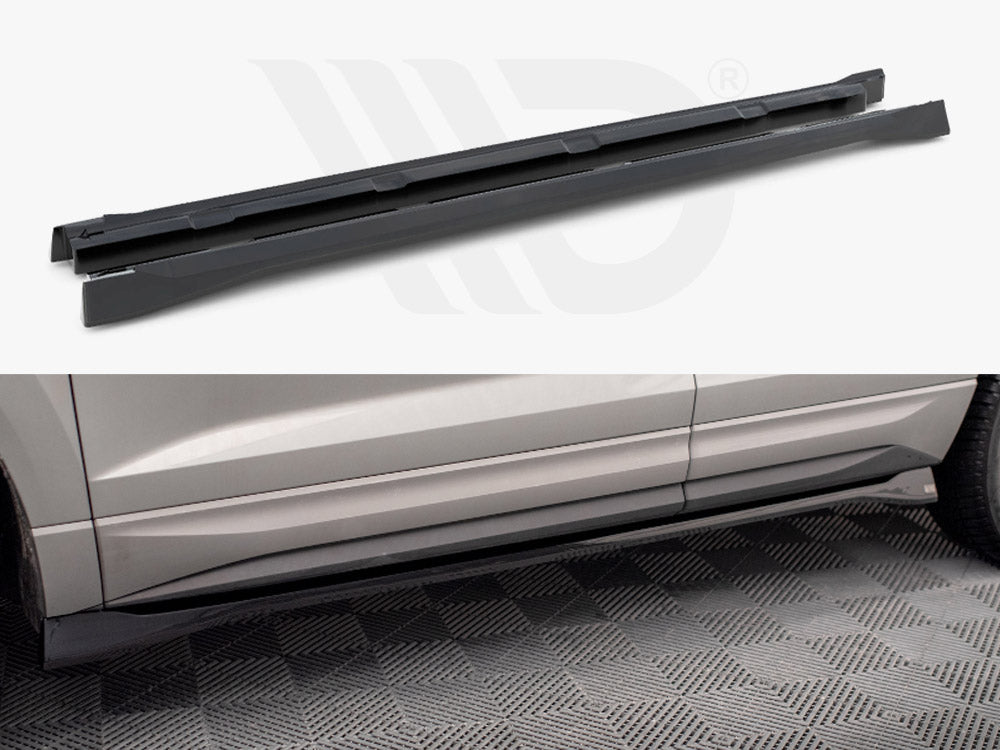 Side Skirts Diffusers Skoda Karoq Sportline Mk1 Facelift - Wayside Performance 