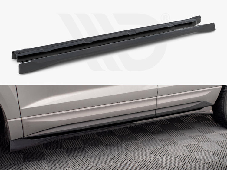 Side Skirts Diffusers Skoda Karoq Sportline Mk1 Facelift - Wayside Performance 
