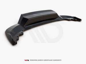 Central Rear Splitter (Vertical Bars) Skoda Karoq Sportline Mk1 Facelift - Wayside Performance 