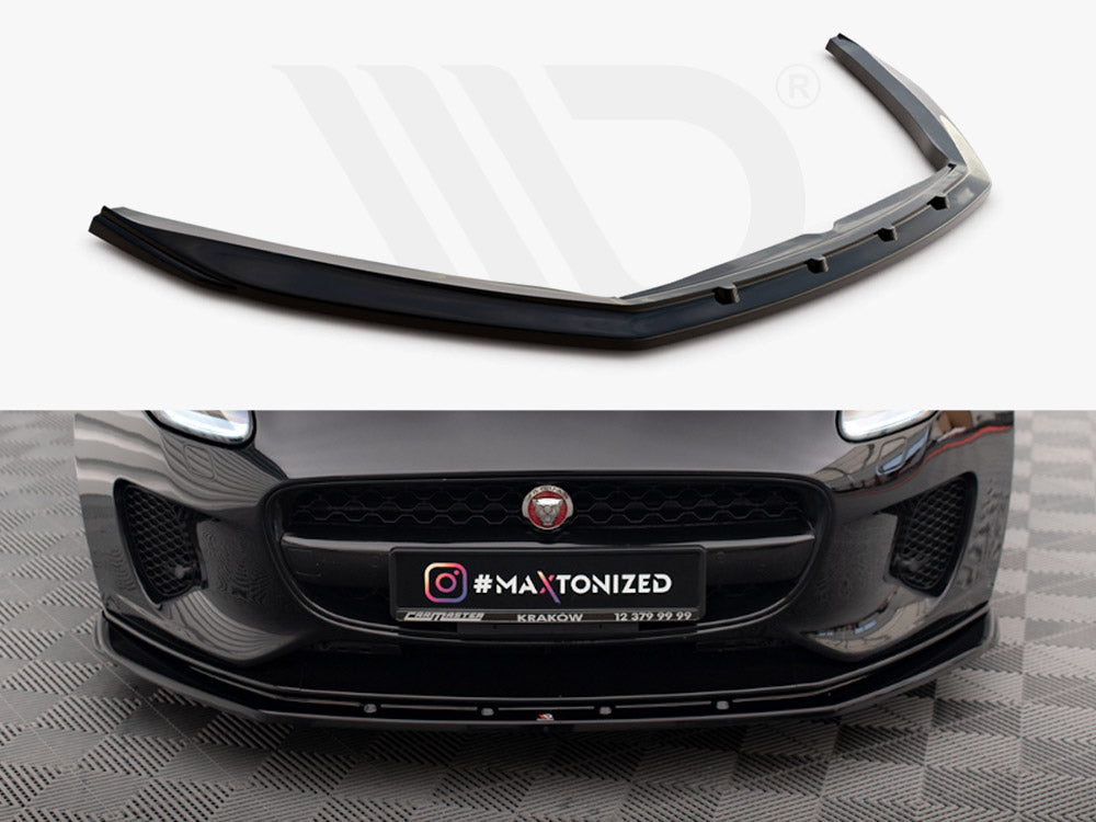 Front Splitter V.1 Jaguar F-Type Mk1 Facelift - Wayside Performance 