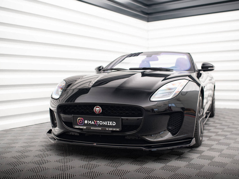 Front Splitter V.2 Jaguar F-Type Mk1 Facelift - Wayside Performance 