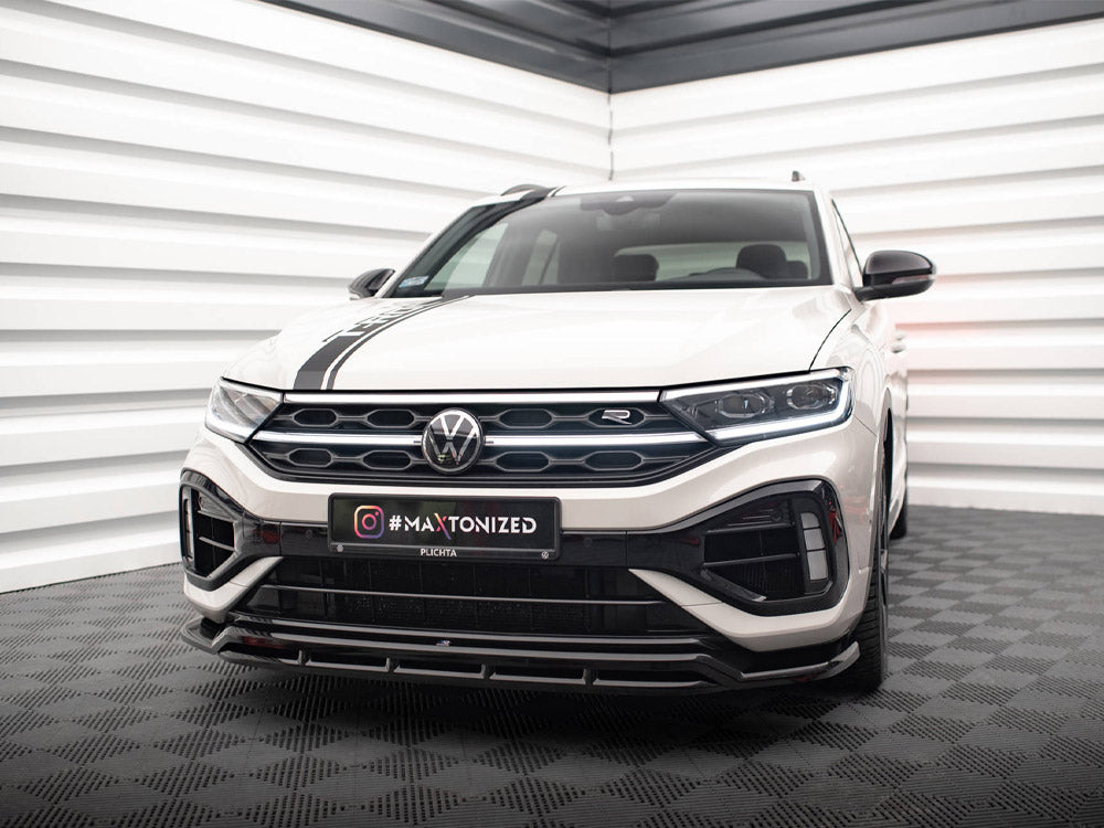 Front Splitter V.1 Volkswagen T-Roc R Mk1 Facelift - Wayside Performance 