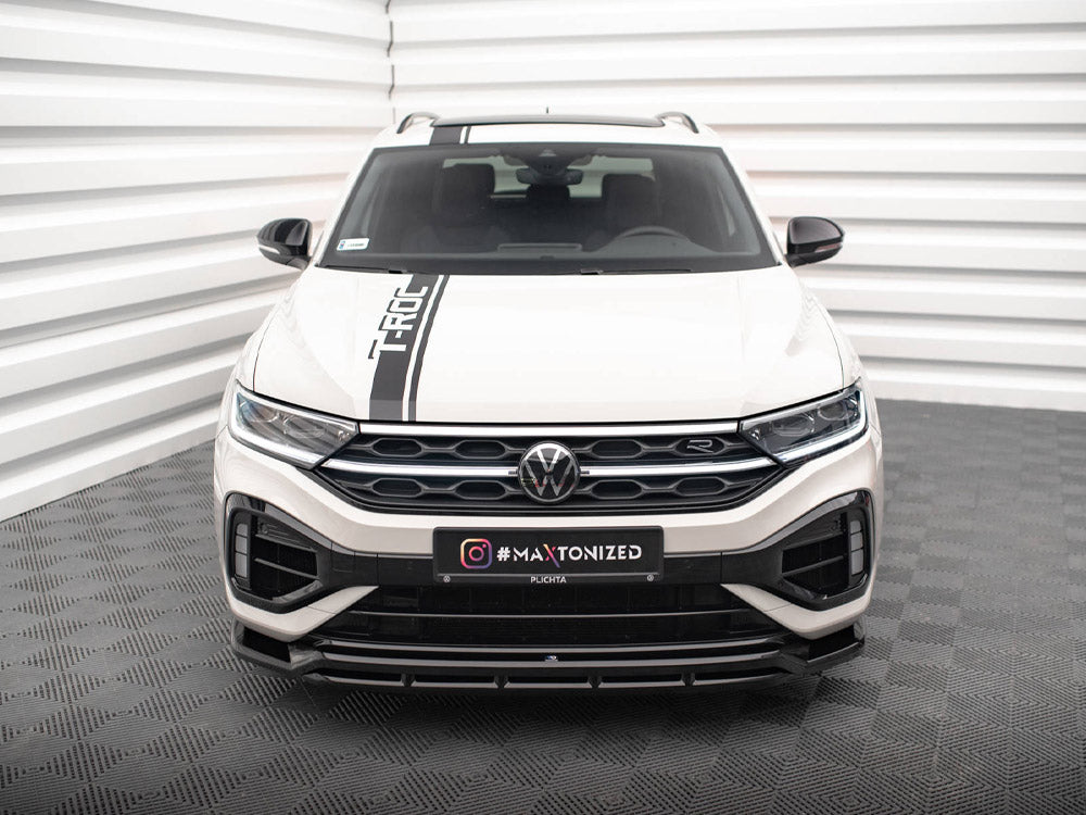 Front Splitter V.1 Volkswagen T-Roc R Mk1 Facelift - Wayside Performance 