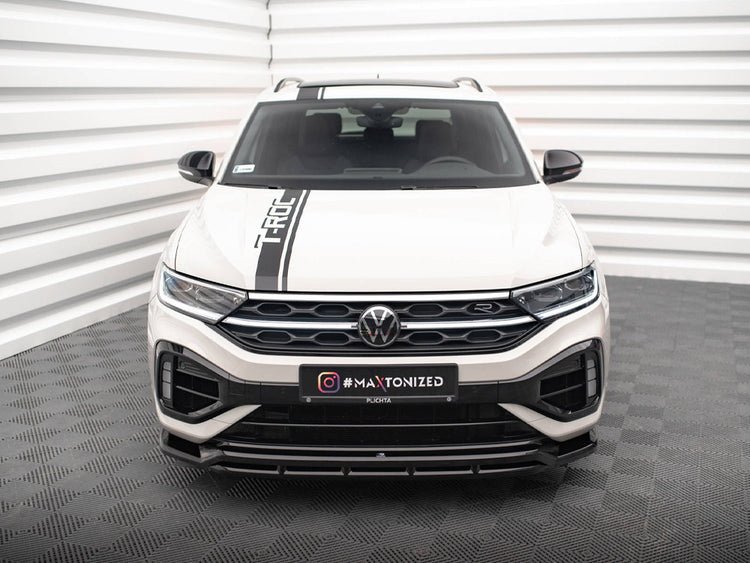 Front Splitter V.1 Volkswagen T-Roc R Mk1 Facelift - Wayside Performance 