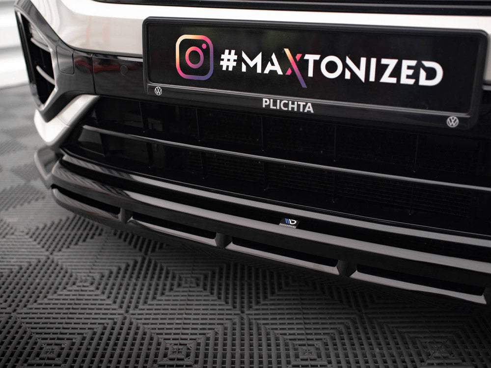 Front Splitter V.1 Volkswagen T-Roc R Mk1 Facelift - Wayside Performance 