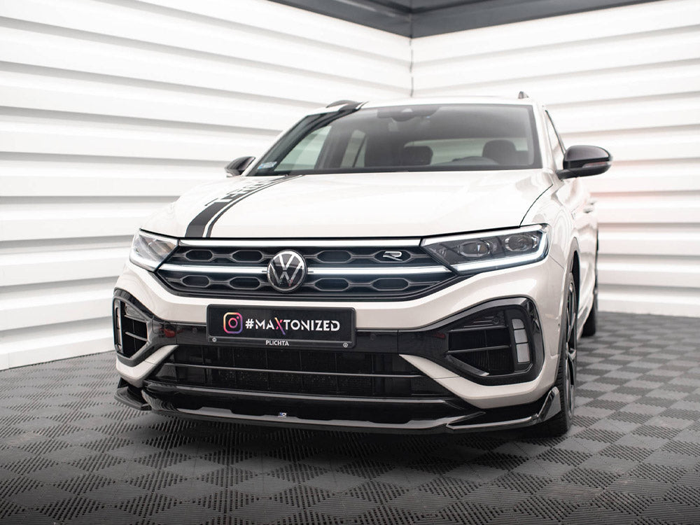 Front Splitter V.2 Volkswagen T-Roc R Mk1 Facelift - Wayside Performance 