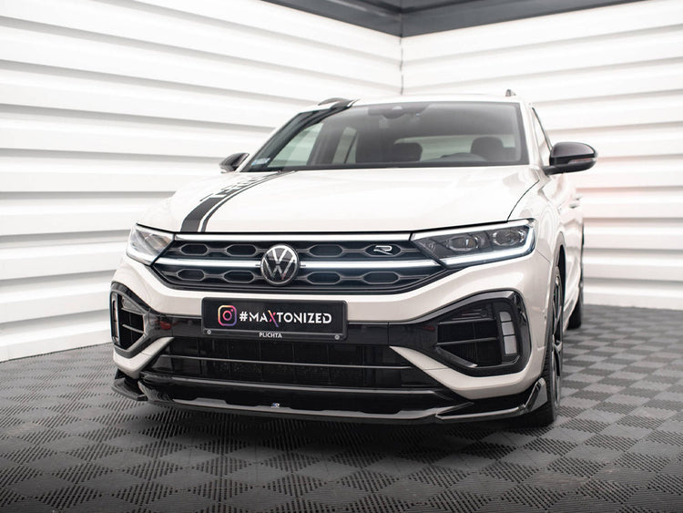Front Splitter V.2 Volkswagen T-Roc R Mk1 Facelift - Wayside Performance 