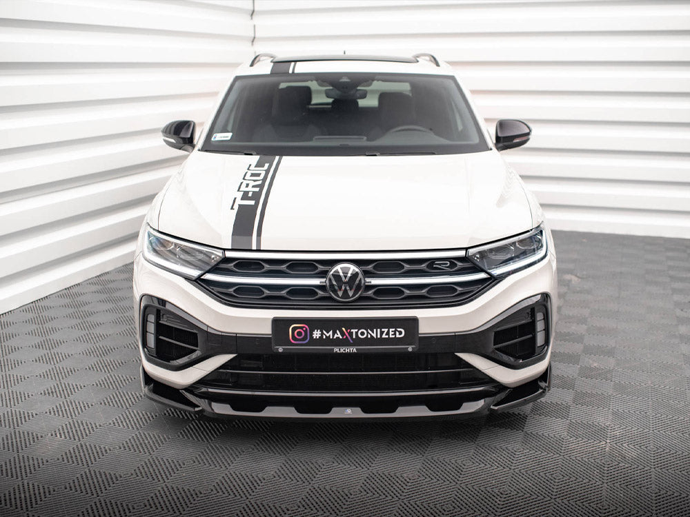 Front Splitter V.2 Volkswagen T-Roc R Mk1 Facelift - Wayside Performance 