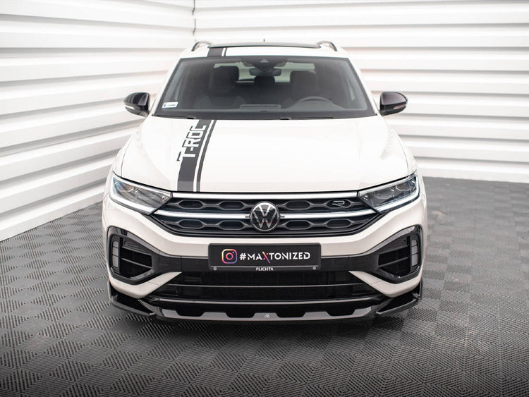Front Splitter V.2 Volkswagen T-Roc R Mk1 Facelift - Wayside Performance 