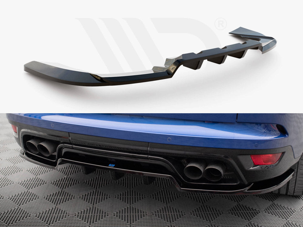 Central Rear Splitter (Vertical Bars) Land Rover Range Rover Sport SVR Mk2 - Wayside Performance 