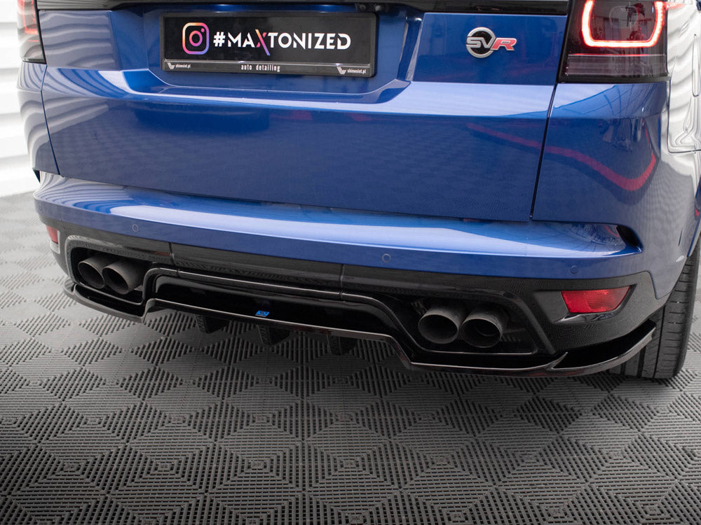 Central Rear Splitter (Vertical Bars) Land Rover Range Rover Sport SVR Mk2 - Wayside Performance 