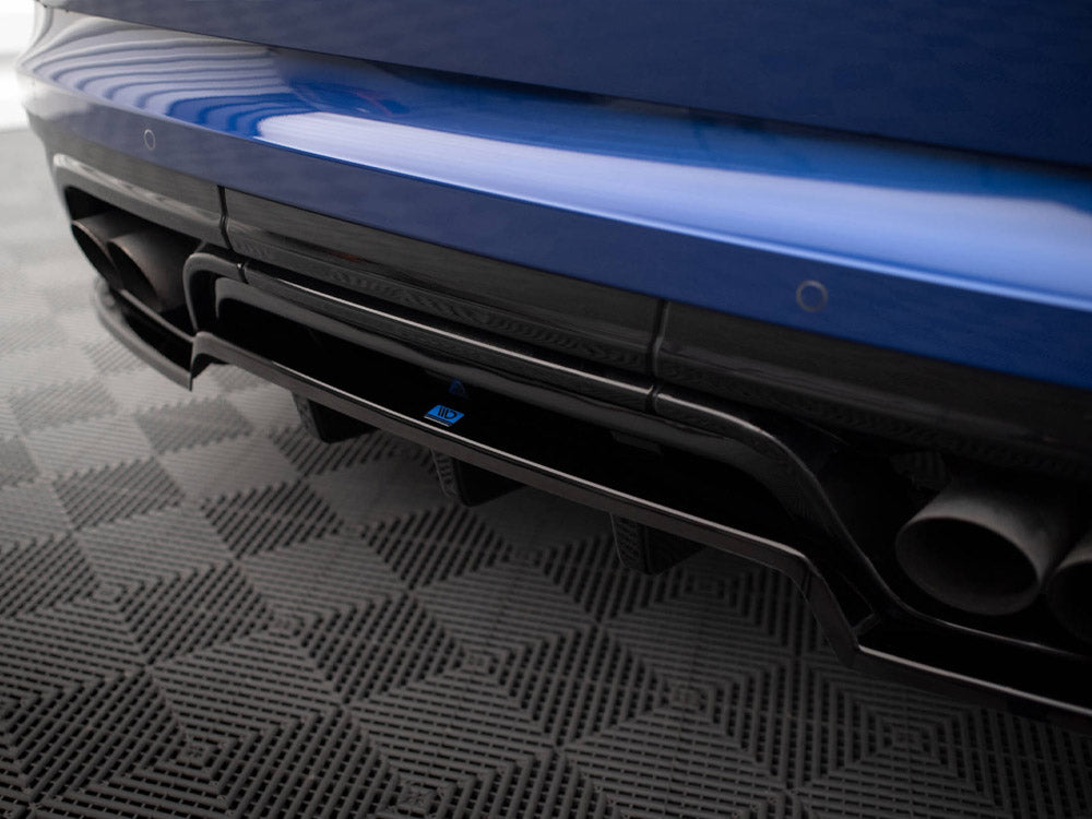 Central Rear Splitter (Vertical Bars) Land Rover Range Rover Sport SVR Mk2 - Wayside Performance 