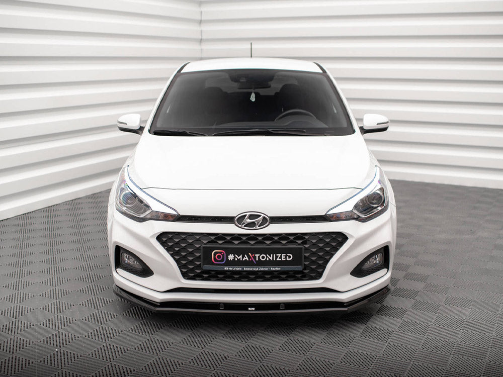 Front Splitter Front Splitter V.1 Hyundai I20 Mk2 Facelift - Wayside Performance 