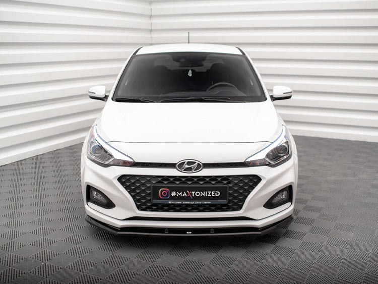 Front Splitter Front Splitter V.1 Hyundai I20 Mk2 Facelift - Wayside Performance 