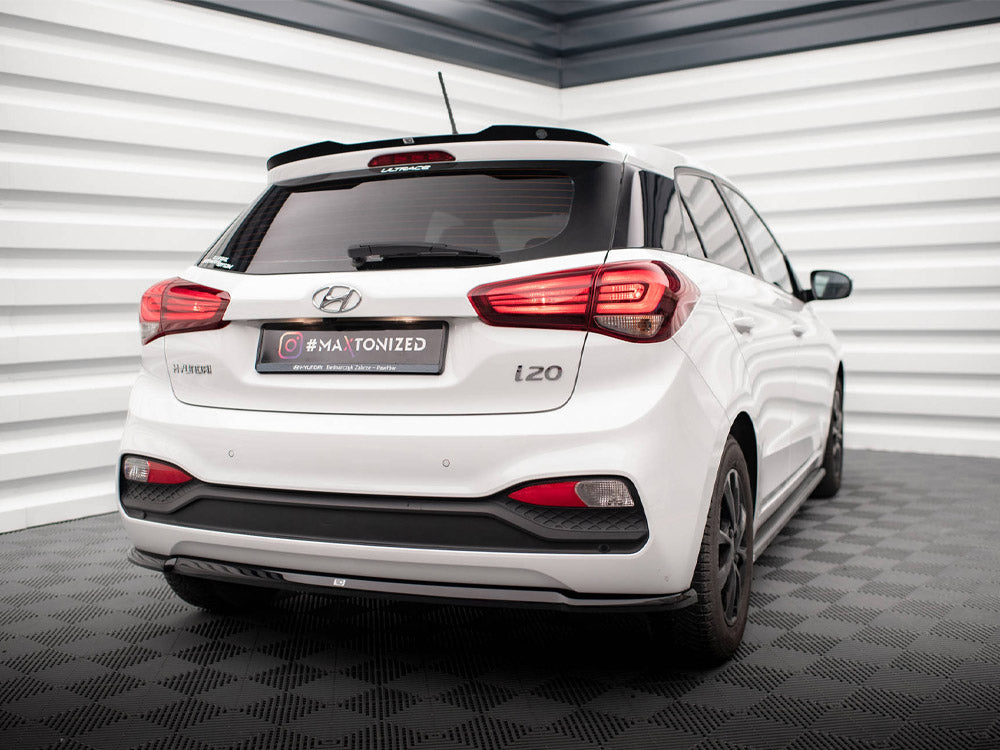 Central Rear Splitter Hyundai I20 Mk2 Facelift - Wayside Performance 