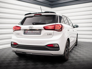 Central Rear Splitter Hyundai I20 Mk2 Facelift - Wayside Performance 