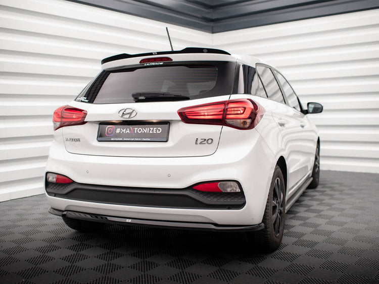 Central Rear Splitter Hyundai I20 Mk2 Facelift - Wayside Performance 