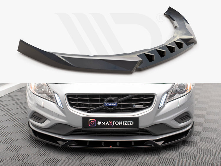 Front Splitter V.1 Volvo S60 R-Design Mk2 - Wayside Performance 