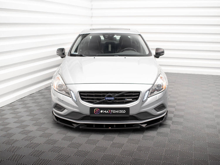 Front Splitter V.1 Volvo S60 R-Design Mk2 - Wayside Performance 