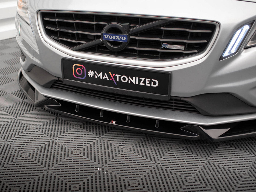 Front Splitter V.1 Volvo S60 R-Design Mk2 - Wayside Performance 