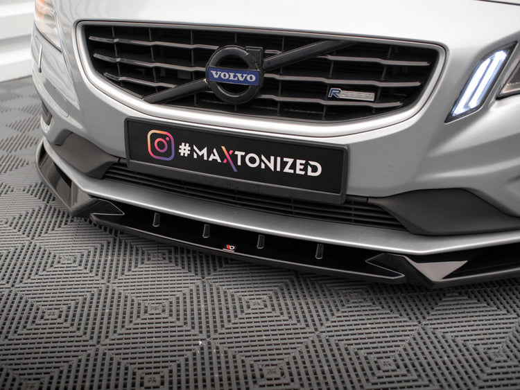 Front Splitter V.1 Volvo S60 R-Design Mk2 - Wayside Performance 